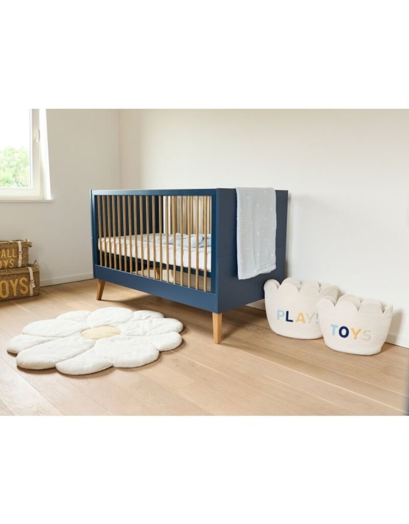 Childhome Childhome Mand bloem Ecru Toys 30x30x30cm