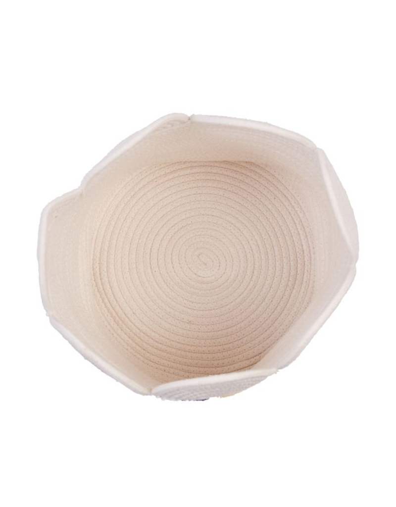 Childhome Childhome Mand bloem Ecru Toys 30x30x30cm