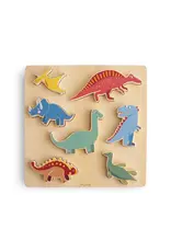 Mushie Mushie wooden puzzle  dinosaur
