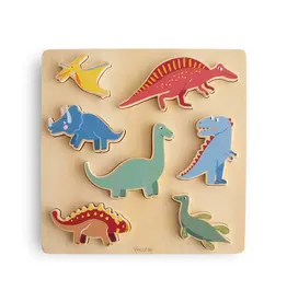Mushie Mushie wooden puzzle  dinosaur