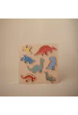 Mushie Mushie wooden puzzle  dinosaur
