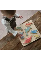 Mushie Mushie wooden puzzle  dinosaur