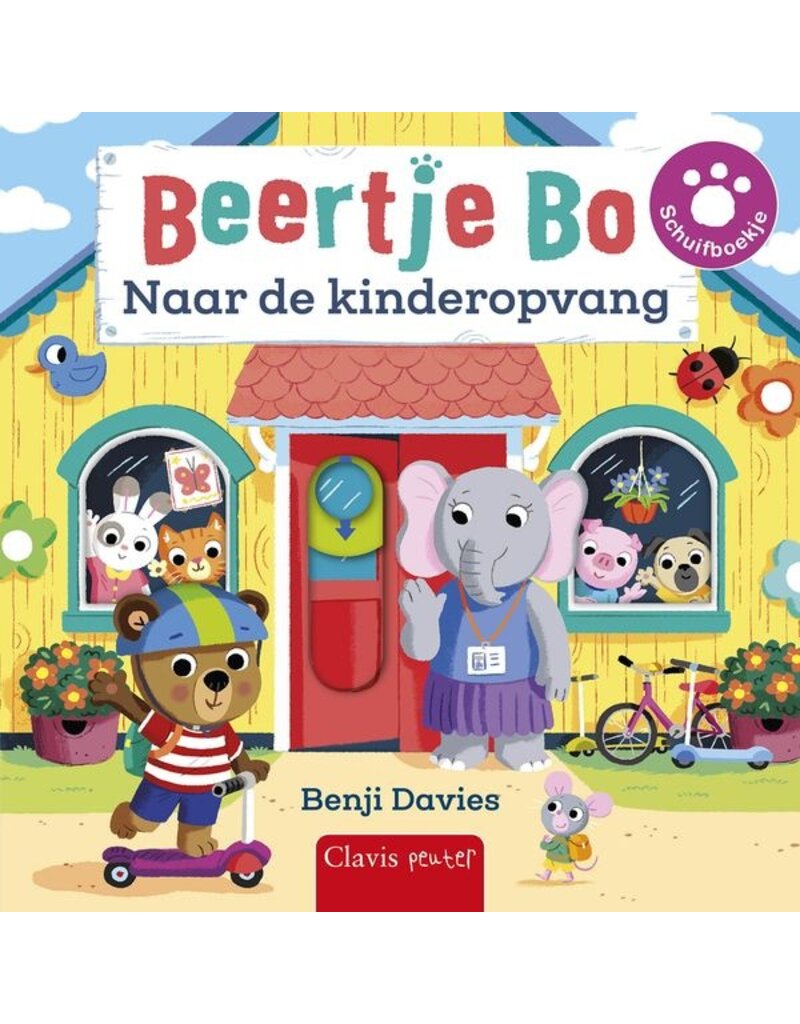 Clavis Clavis schuifboekje "Beertje Bo naar de kinderopvang"