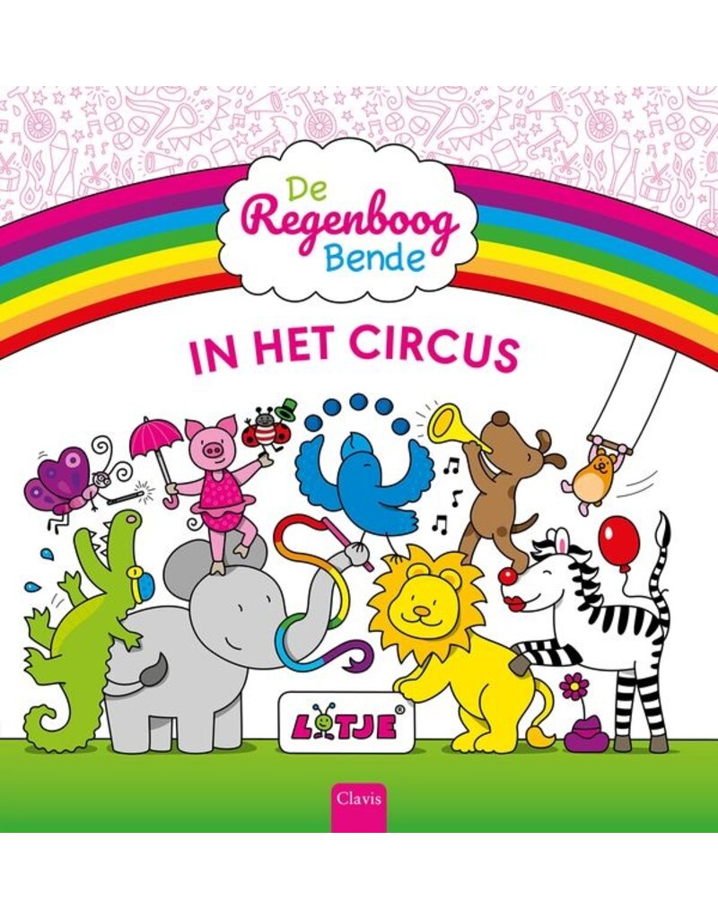 Clavis Clavis boek "De Regenboogbende in het circus"