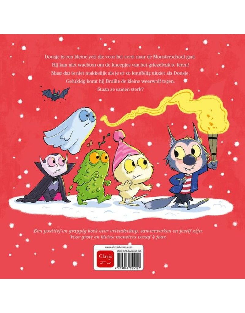 Clavis Clavis boek "Kleine monsters veroveren de school"