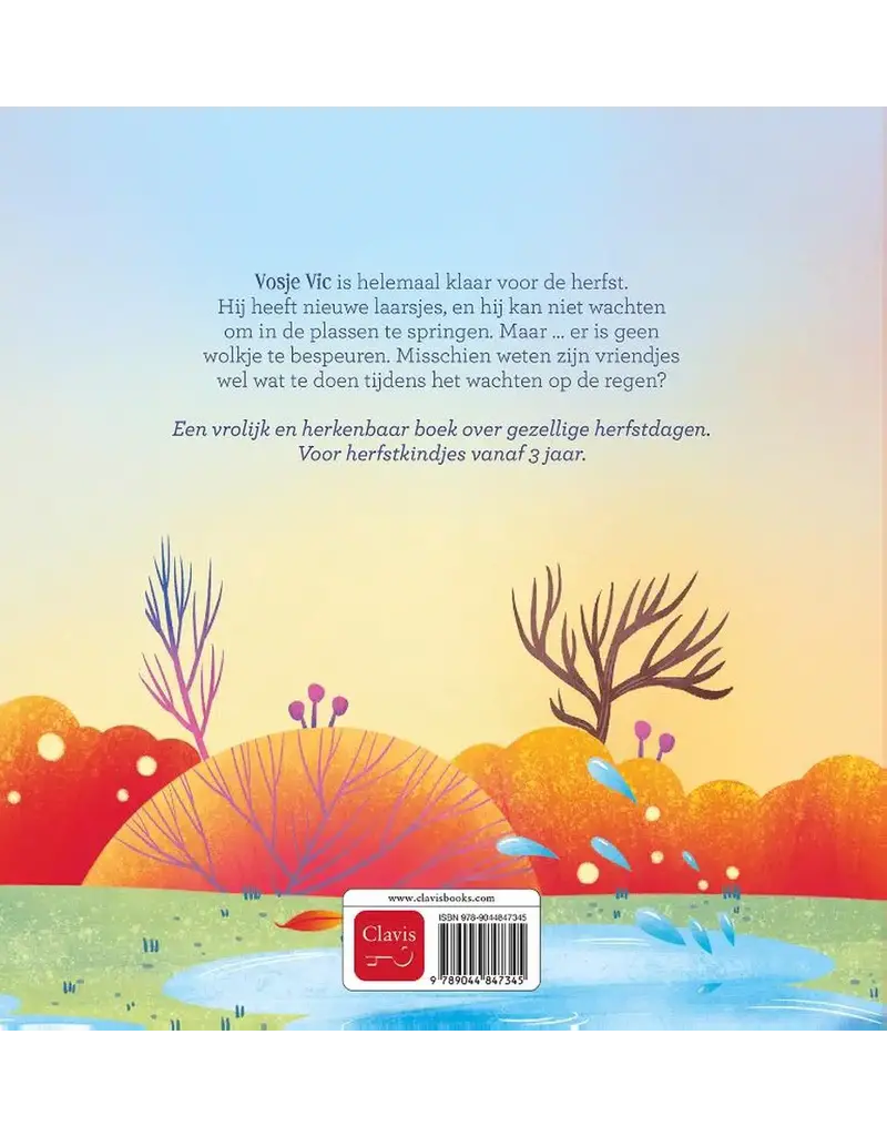 Clavis Clavis boek "Vosje Vic en vriendjes. Klaar voor de herfst"