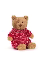 Jellycat Jellycat Bartholomew Bear Winter Pyjamas