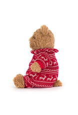 Jellycat Jellycat Bartholomew Bear Winter Pyjamas