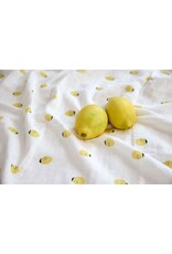 Lassig Lassig Long Sleeve Bib Happy Fruits  Lemon 2 pcs