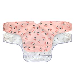 Lassig Lassig Long Sleeve Bib Happy Fruits Cherry 2 pcs