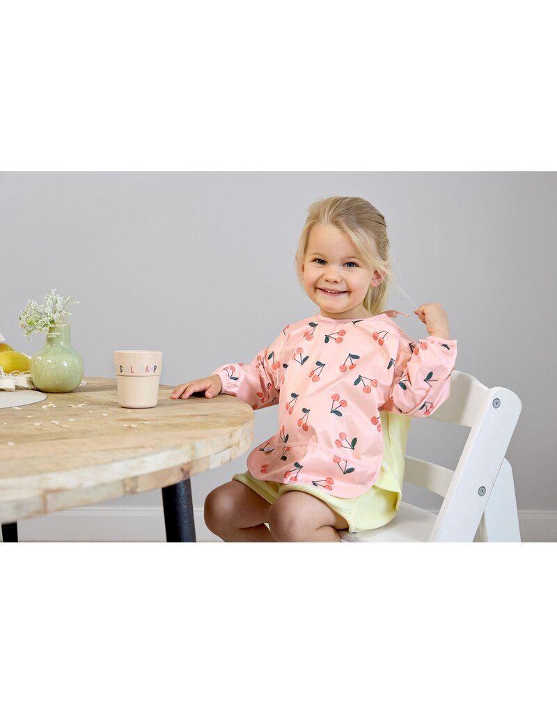 Lassig Lassig Long Sleeve Bib Happy Fruits Cherry 2 pcs
