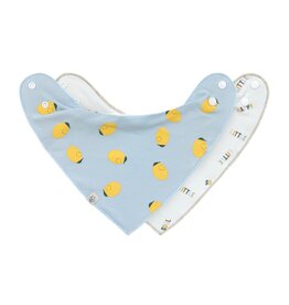 Lassig Lassig Bandana Happy Fruits Lemon 2 pcs