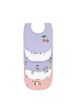 Lassig Lassig Value Pack Bib 5 pcs Happy Fruits Cherry