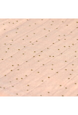 Lassig Lassig Muslin Wash Glove dots peach rose 3 pcs