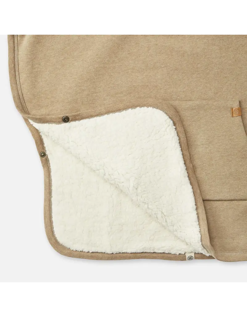 Cloby Cloby Winterponcho Brown 1-3y