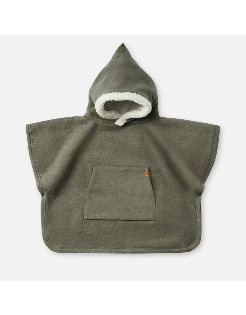 Cloby Cloby Winterponcho Forest Green 1-3y