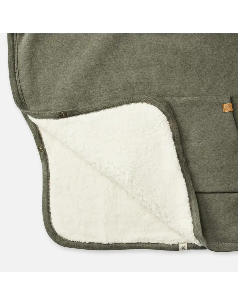 Cloby Cloby Winterponcho Forest Green 1-3y