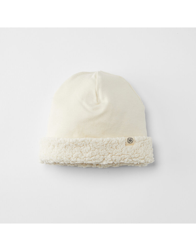 Cloby Cloby Teddy Hat Off White