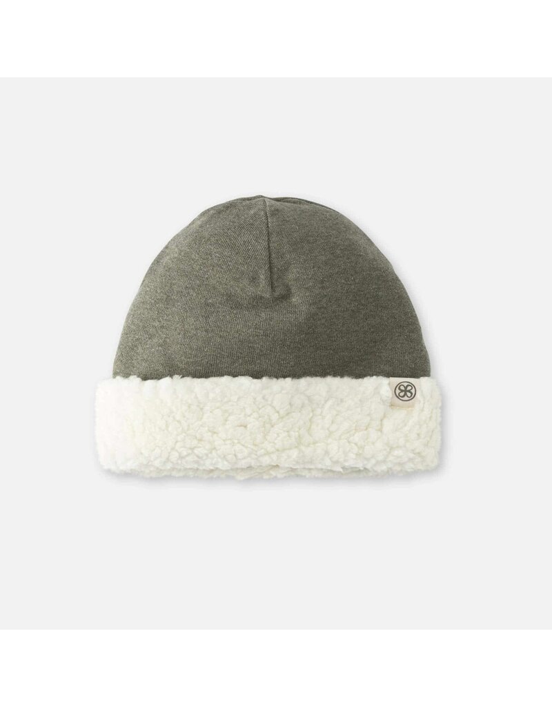 Cloby Cloby Teddy Hat Forest Green
