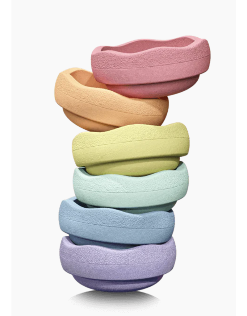Stapelstein Stapelstein Original Mini Rainbow Pastel