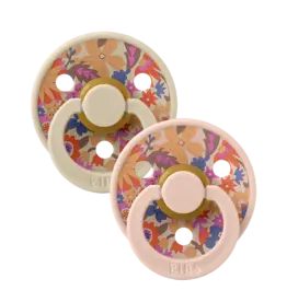 Bibs BIBS x LIBERTY Colour June Blossom Blush Mix 2 Pack T1 0-6m