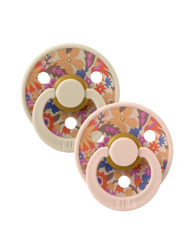 Bibs BIBS x LIBERTY Colour June Blossom Blush Mix 2 Pack T1 0-6m