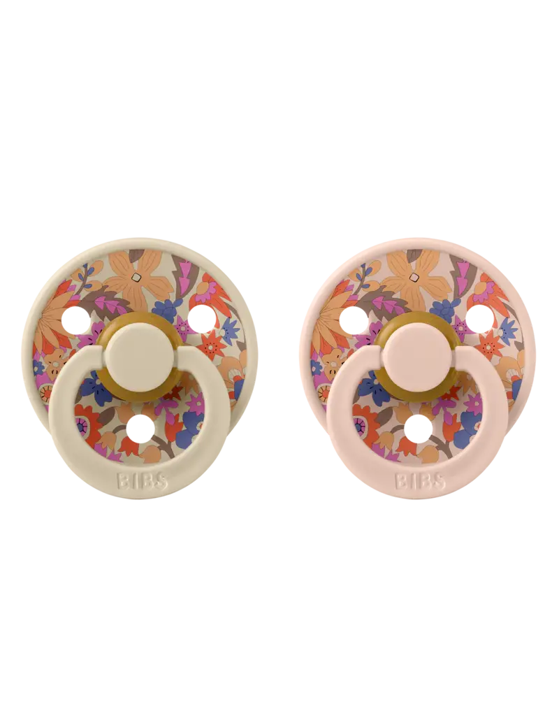 Bibs BIBS x LIBERTY Colour June Blossom Blush Mix 2 Pack T1 0-6m