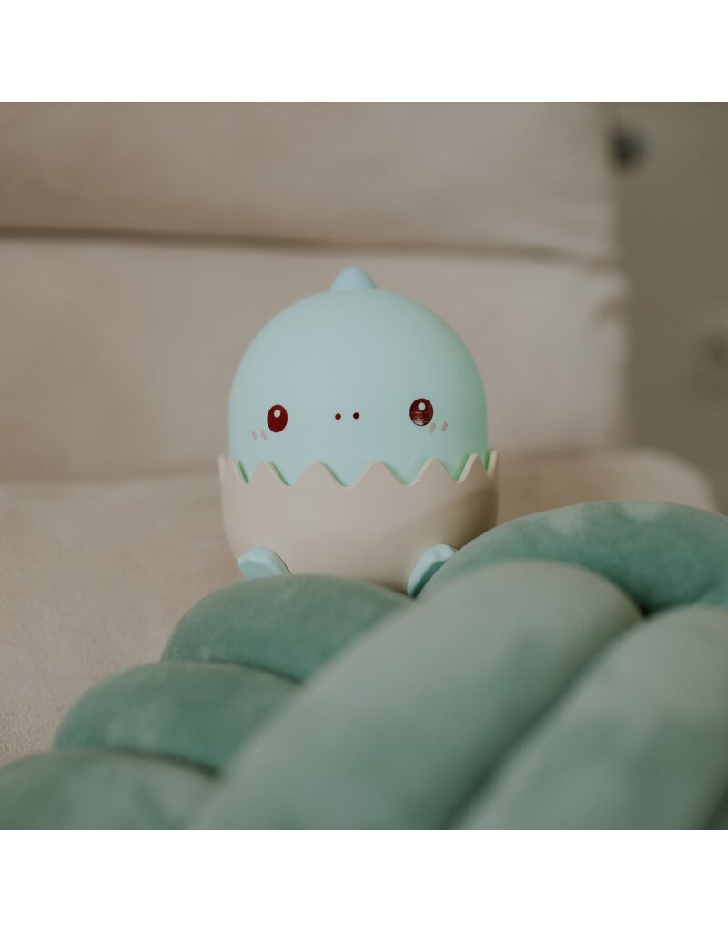 Mary's Mary's Lampje Baby Dino blue