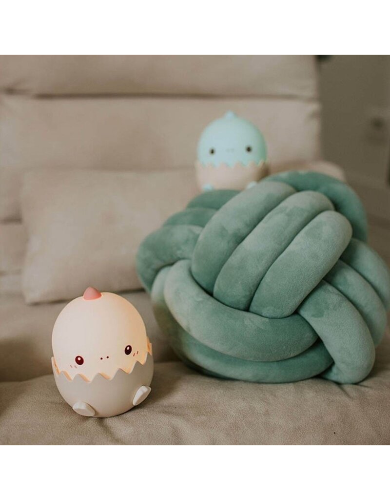 Mary's Mary's Lampje Baby Dino blue