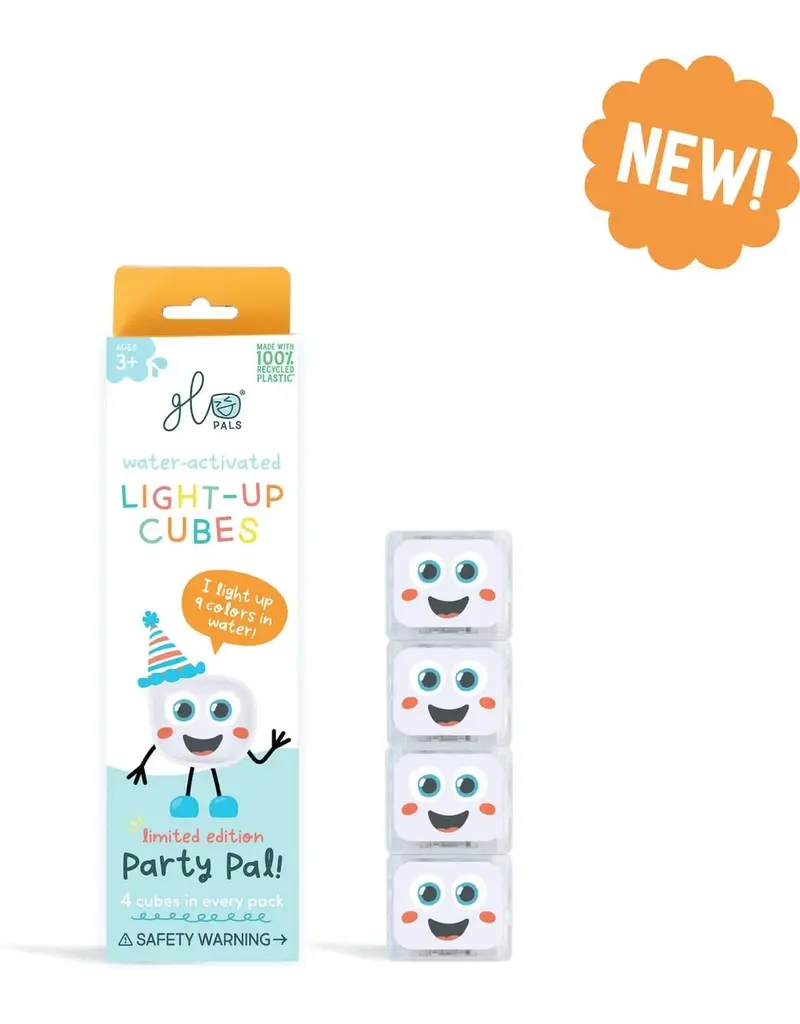 Glo Pals Glo Pals Light up cubes Party 4pc