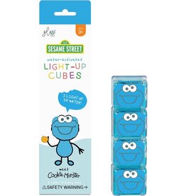 Glo Pals Glo Pals Light up cubes Cookie Monster 4pc