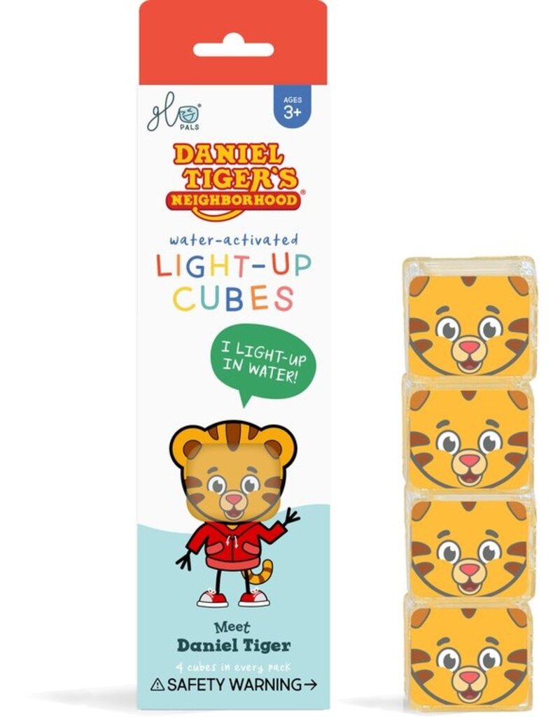 Glo Pals Glo Pals Light up cubes Daniel Tiger 4pc