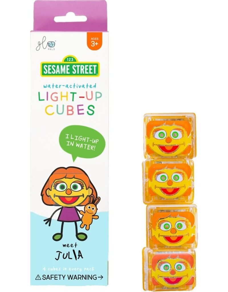Glo Pals Glo Pals Light up cubes Julia 4pc