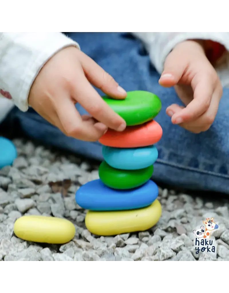 Haku Yoka Haku Yoka 6 Stone Stack crayons beewax