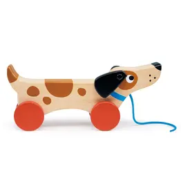 Mentari Mentari Puppy on Wheels wood