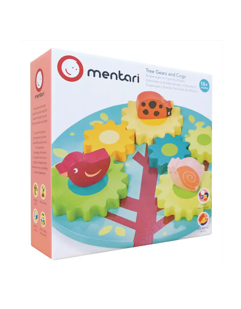 Mentari Mentari Tree Gears & Cogs wood