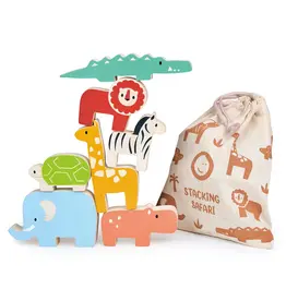 Mentari Mentari Happy Stacking Safari wood