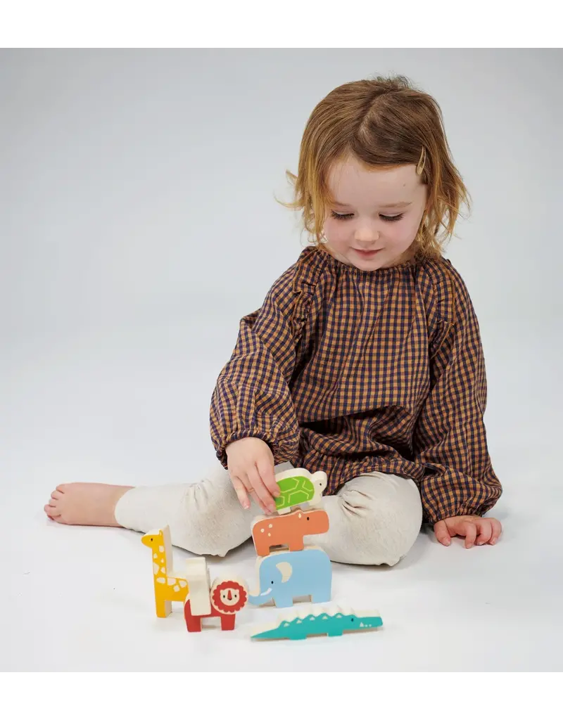 Mentari Mentari Happy Stacking Safari wood