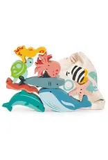 Mentari Mentari Happy Stacking Ocean wood