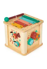 Mentari Mentari Toddler Activity Cube wood