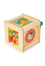 Mentari Mentari Toddler Activity Cube wood