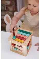 Mentari Mentari Toddler Activity Cube wood