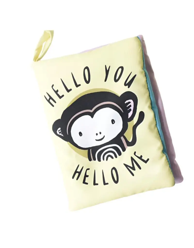 Wee Gallery Wee Gallery Mirror Book Hello You Hello Me Daytime