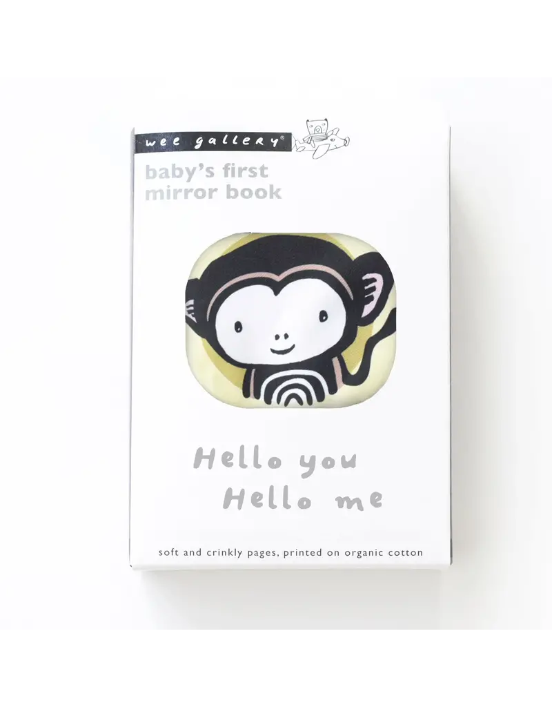 Wee Gallery Wee Gallery Mirror Book Hello You Hello Me Daytime