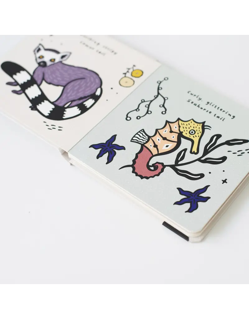 Wee Gallery Wee Gallery Touch And Feel Book Tails