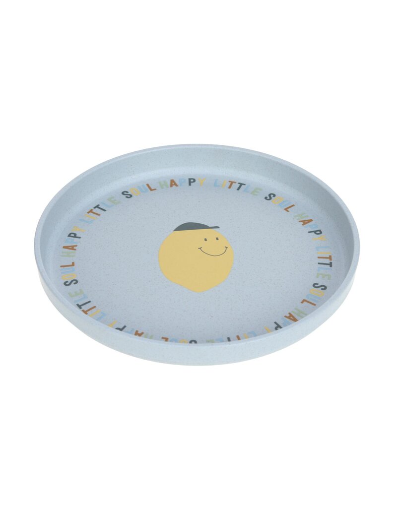 Lassig Lassig Silicone plate Happy Fruits Lemon