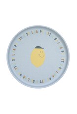 Lassig Lassig Silicone plate Happy Fruits Lemon