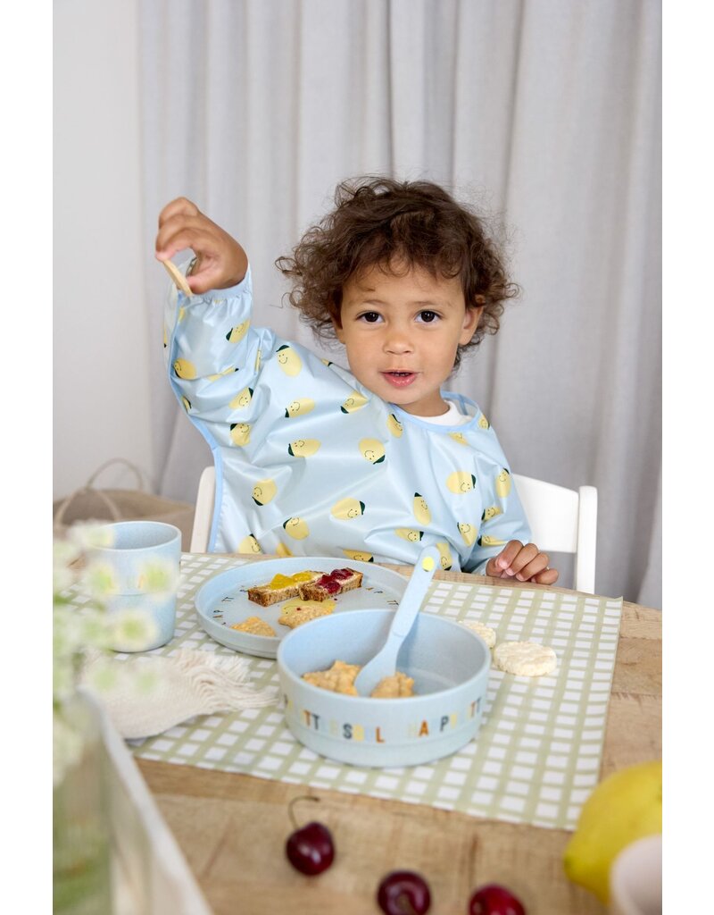 Lassig Lassig Silicone plate Happy Fruits Lemon