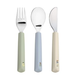 Lassig Lassig Cutlery Happy Fruits Lemon 3st
