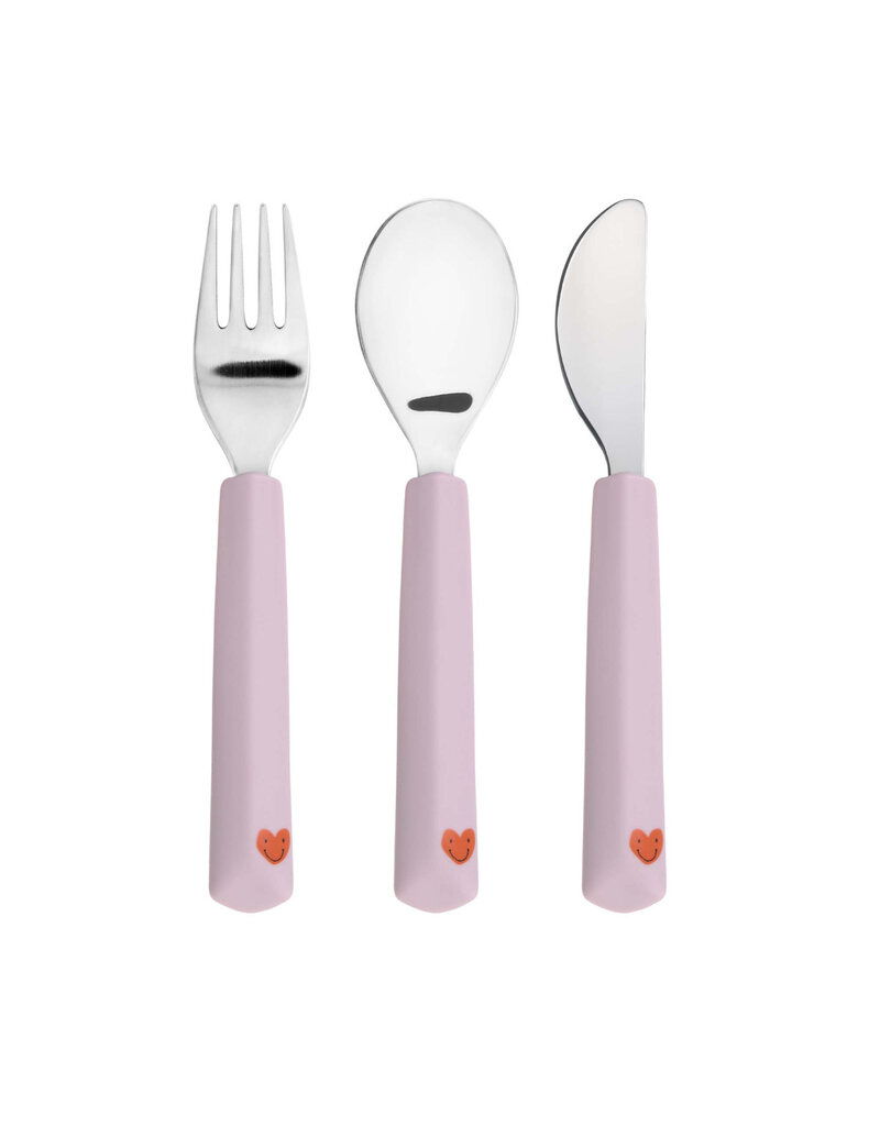 Lassig Lassig Cutlery Happy Fruits Cherry 3st